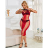 Subblime - 952327 Robe Longue Réseille Rouge Taille Unique